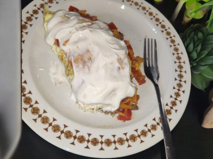 Breakfast Taco Omelet