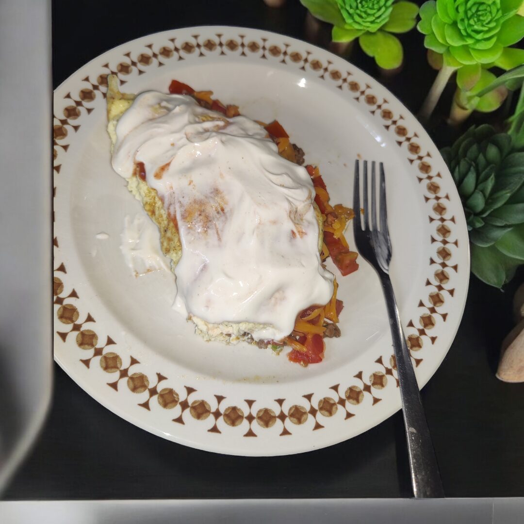 Breakfast Taco Omelet